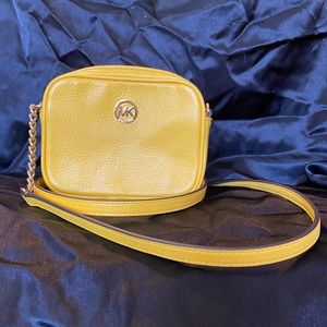 Michael Kors yellow cross body